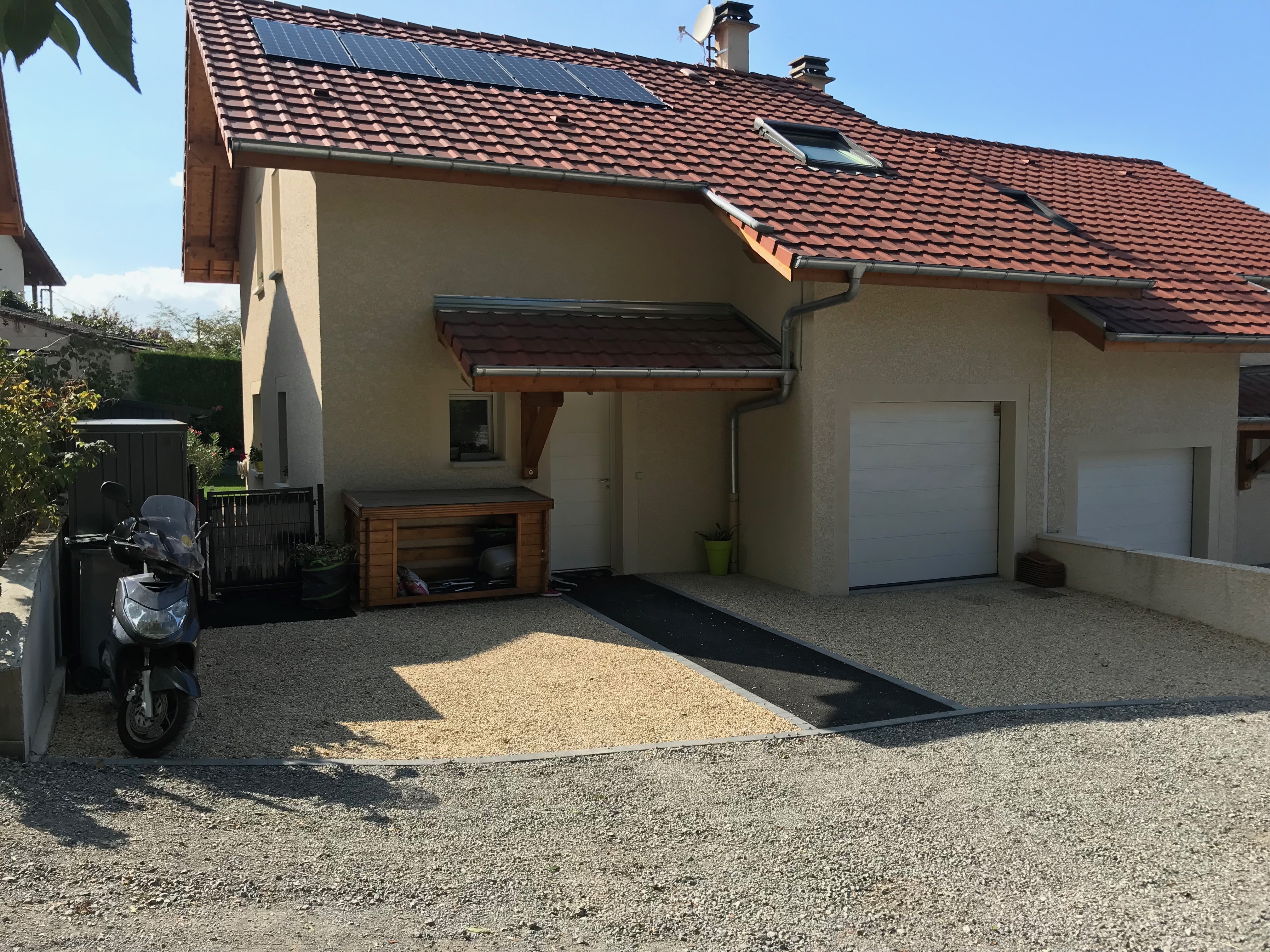Ralisation Entre de maison en Alvostar et Nrostar - Entreprise Tardy-Thivent  Bons-en-Chablais cre le 21/09/2018