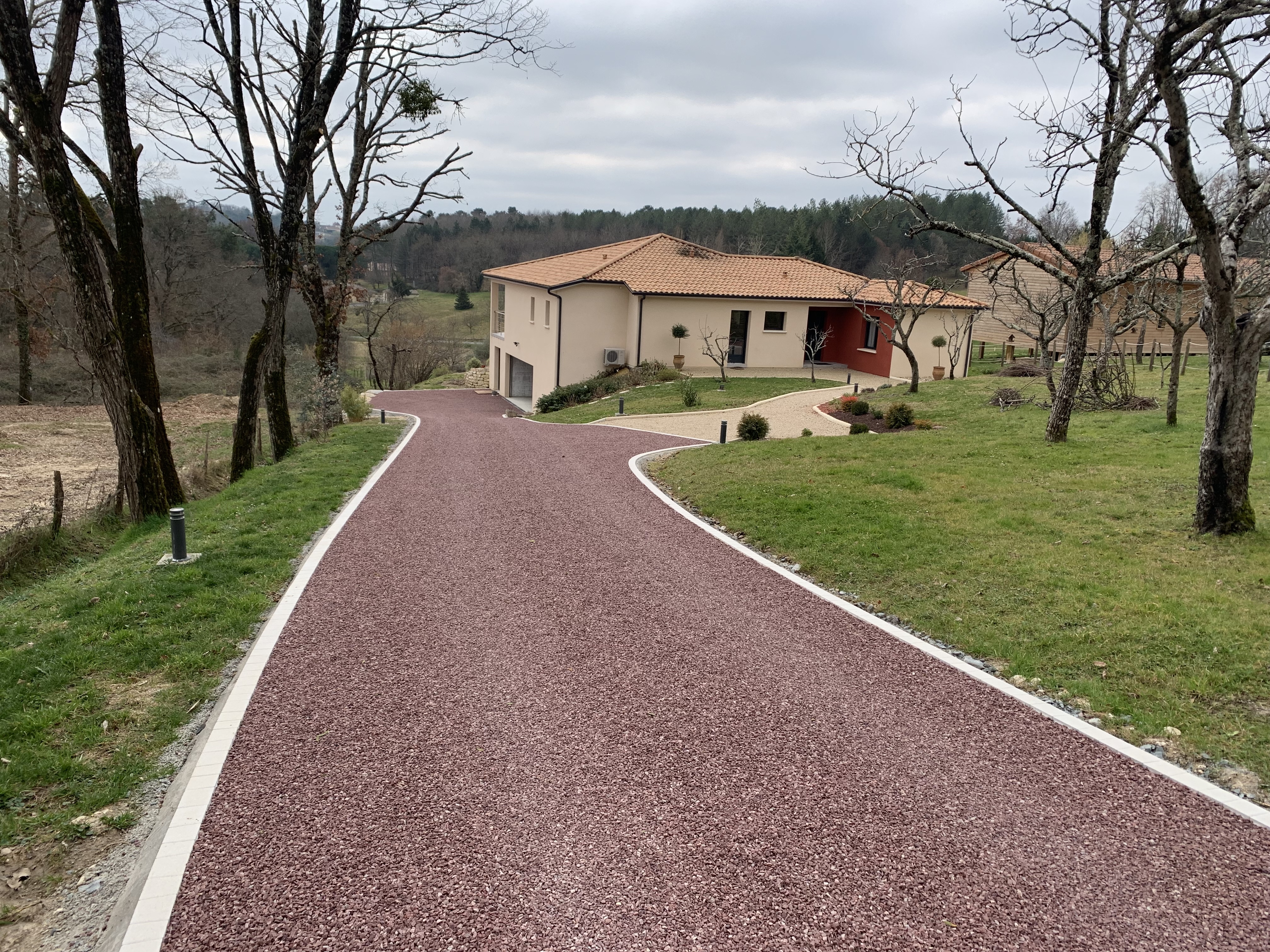 Conception Chemin en Alvostar et Gravistar - Dordogne ralise le 18/05/2021