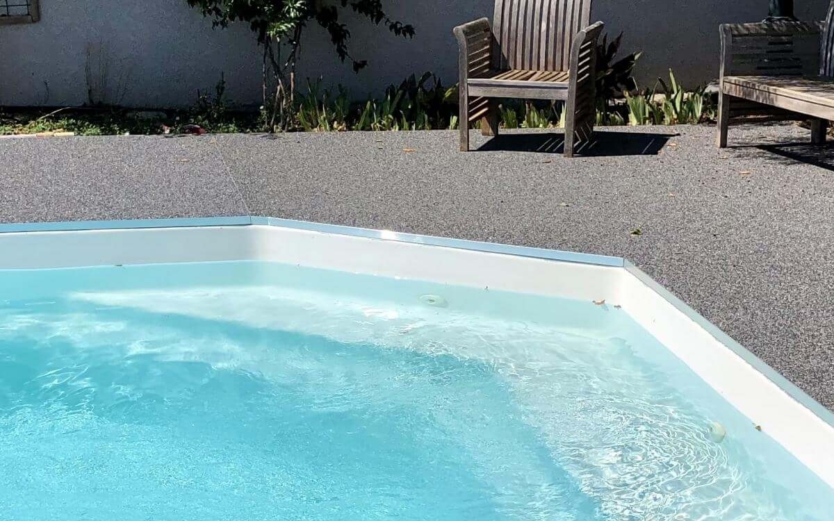 Ralisation Plage de piscine en Hydrostar  Narbonne conue le 06/07/2021