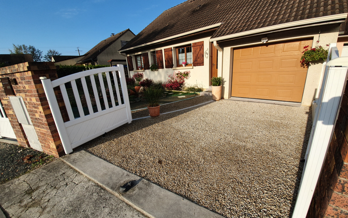 Conception Alle de garage en Alvostar - Marne cre le 26/02/2021