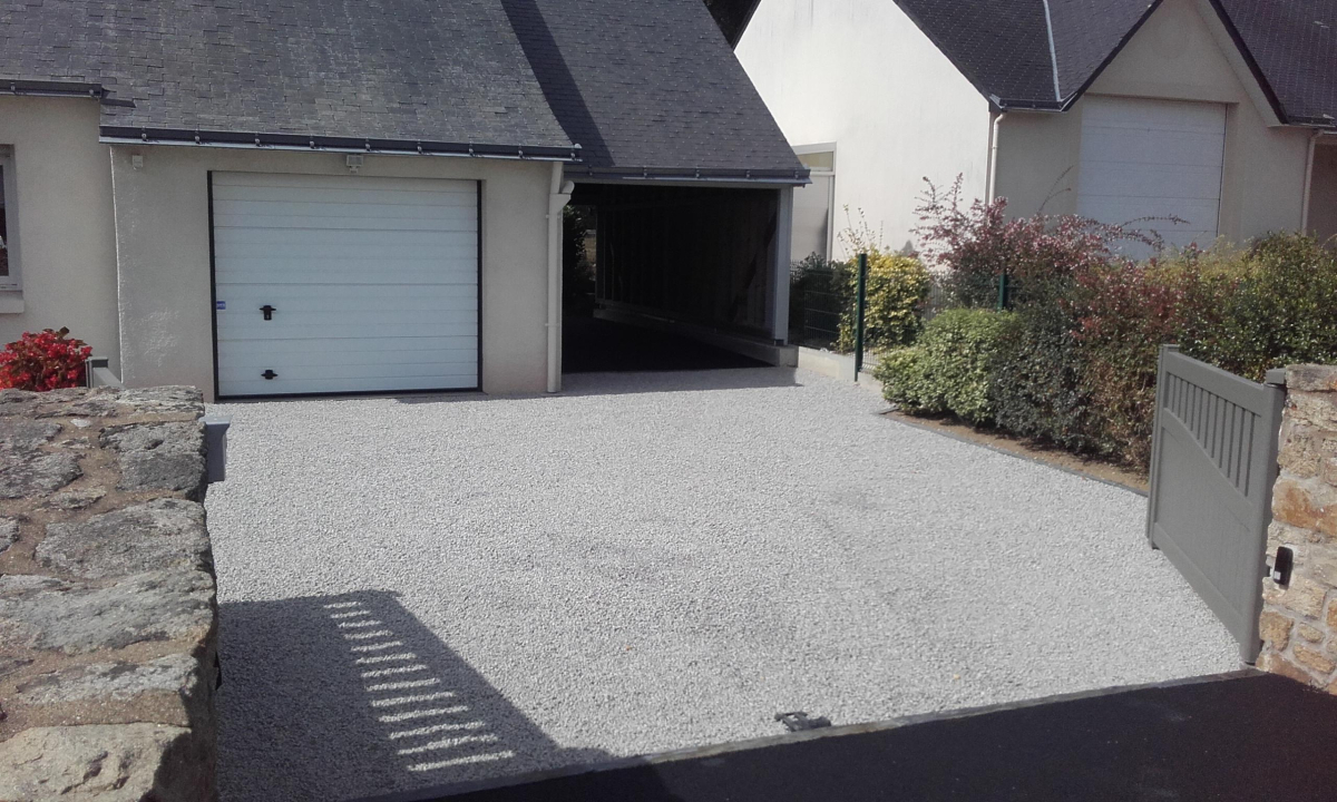 Cration Alle de garage en Alvostar   Saint Herblain ralise le 06/04/2021