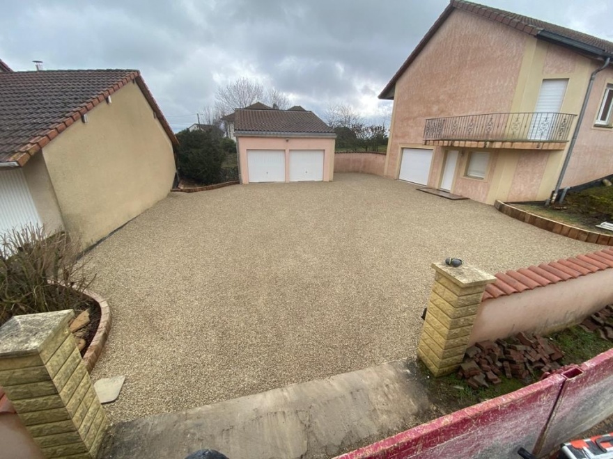Ralisation Alle de garage en Alvostar  marieulles  conue le 01/02/2021