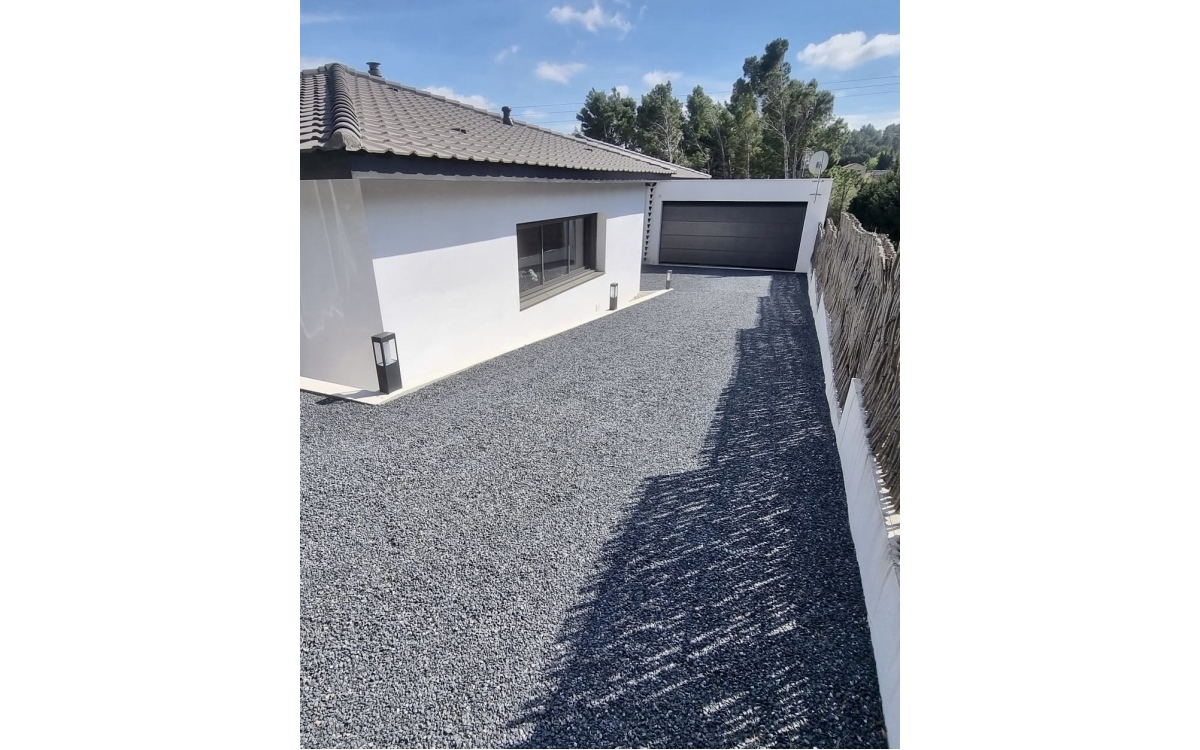 Cration Alle de garage en Alvostar  Narbonne ralise le 30/04/2022