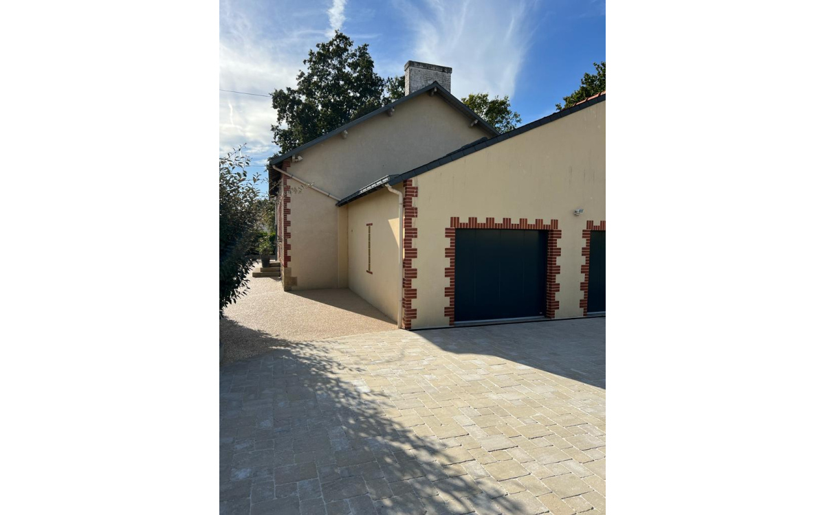 Conception Alle de garage en pavage newhedge   Basse goulaine  cre le 15/09/2023