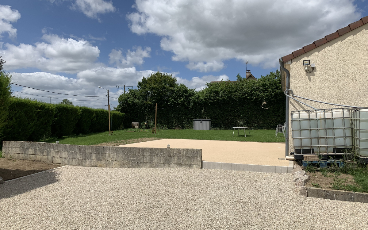 Ralisation Alle de garage en Alvostar  MOLAGNIES cre le 18/06/2024