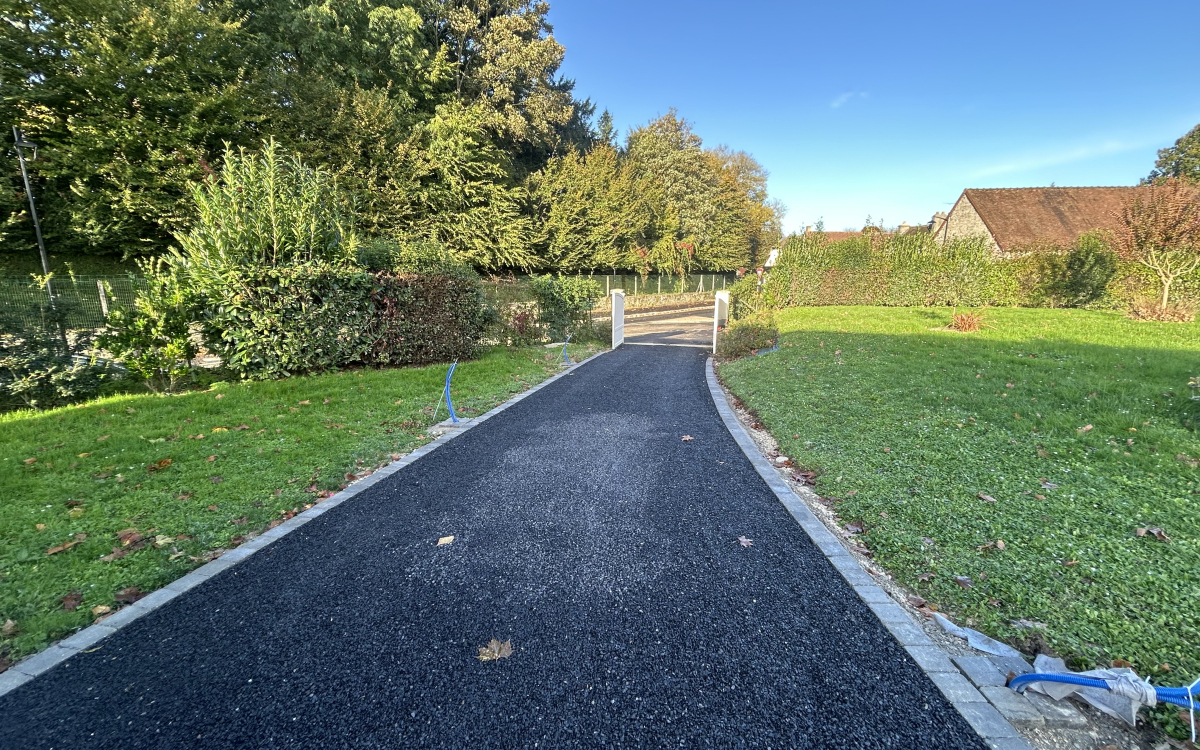 Cration Alle de garage en Alvostar  PROVINS ralise le 23/10/2024