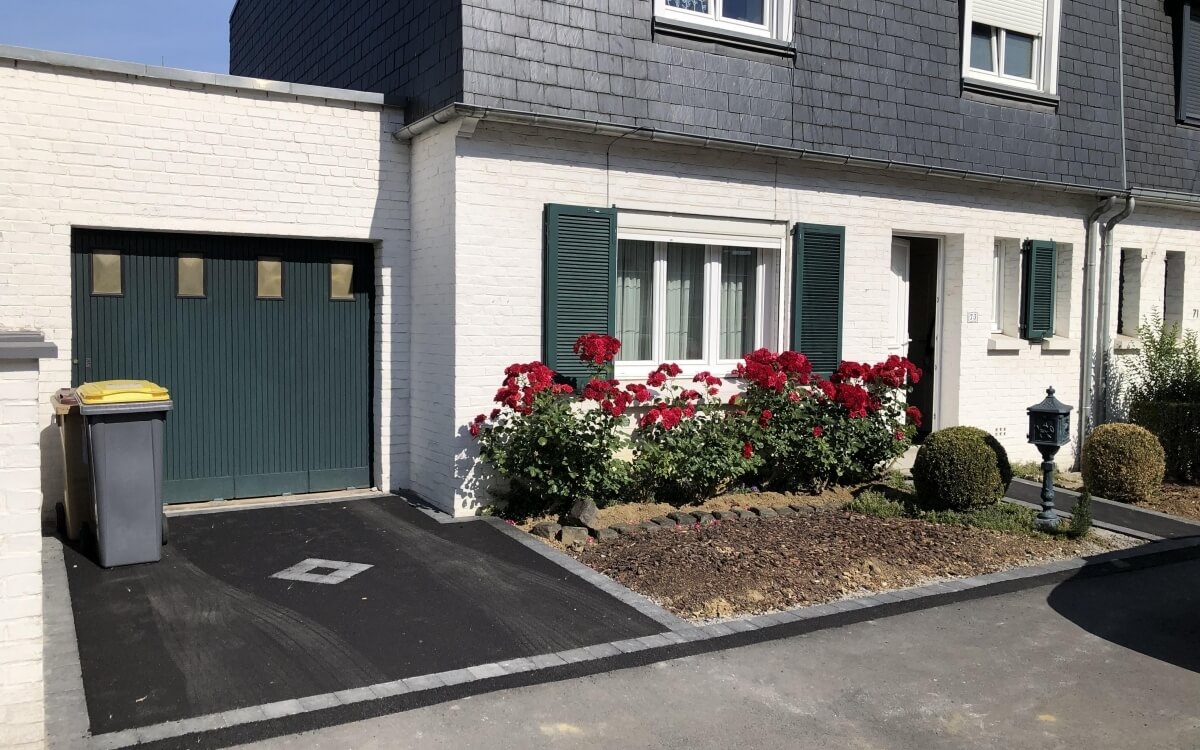 Cration Alle de garage en enrob  chaud  Marly ralise le 26/02/2025