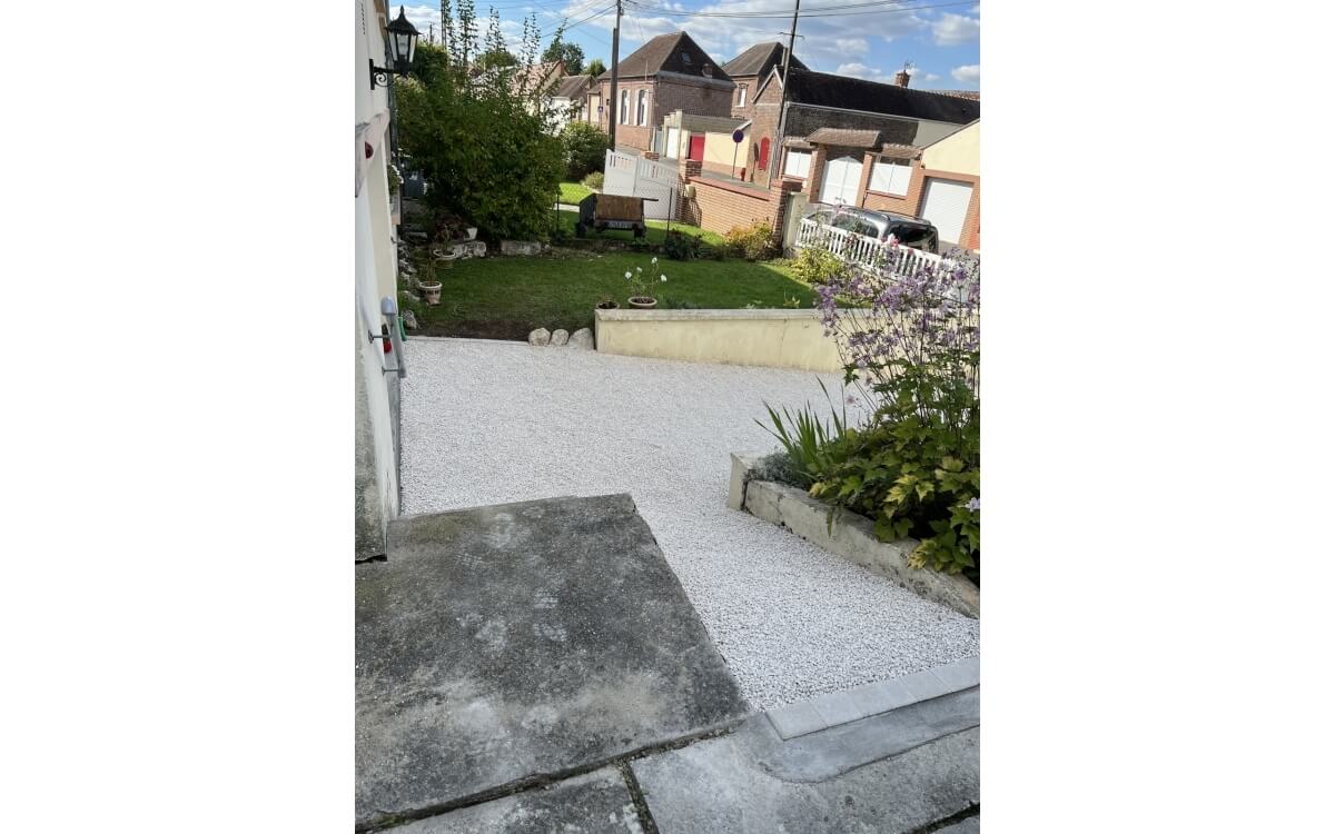 Cration Alle de garage en Alvostar  Goincourt conue le 01/09/2025