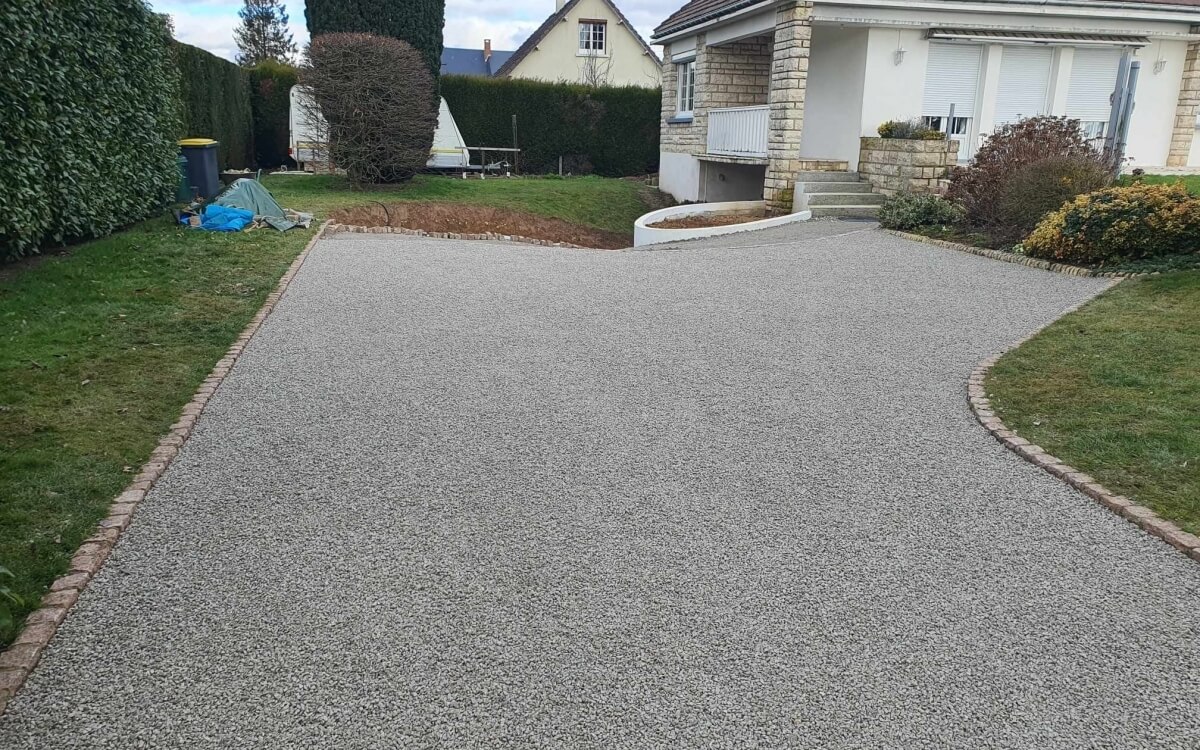 Conception Alle de garage en Alvostar  FOUQUEVILLE cre le 01/12/2025