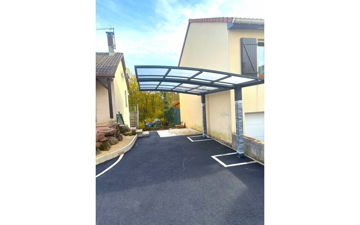 R�alisation All�e de garage en enrob� � chaud - Meurthe et Moselle con�ue le 31/10/2025