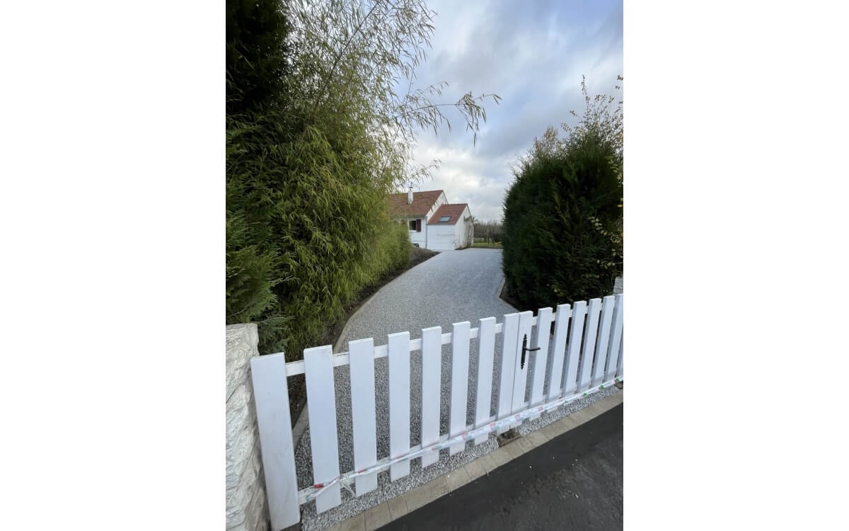 Conception All�e de garage en Alv�ostar�, Pav� la couture� et Stardraine� � RAIMBEAUCOURT