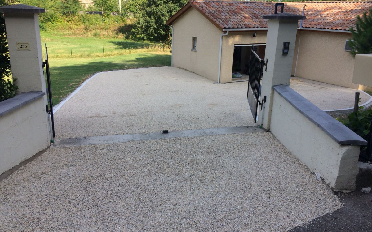 Cration Alle de garage en Alvostar - Entreprise Chappot  Saint Michel sur Rhne conue le 23/08/2018