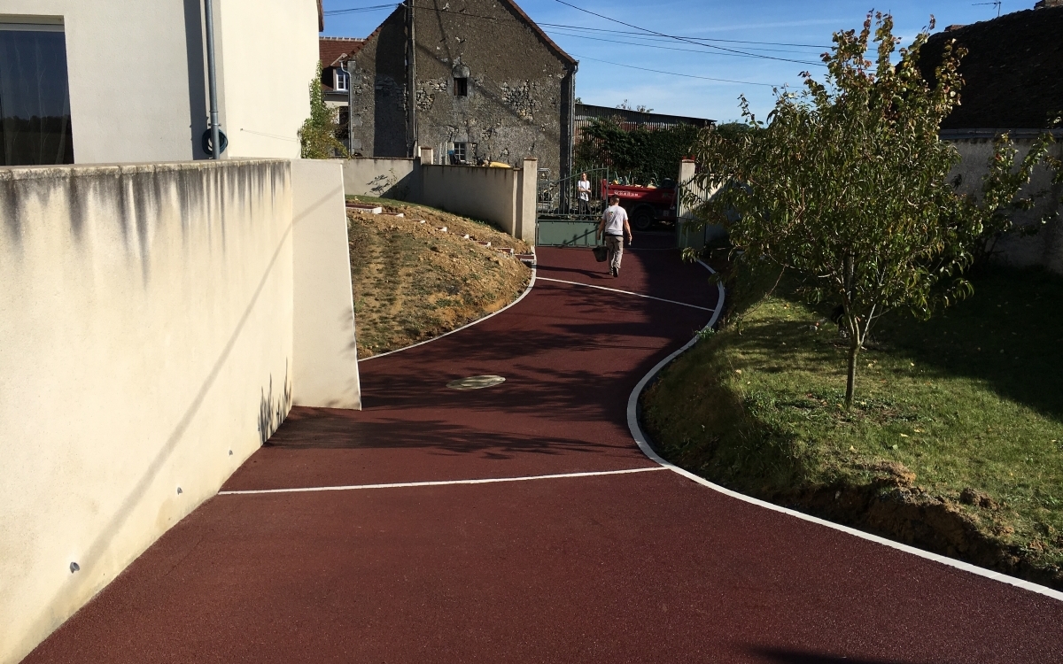 Conception Allée de garage en Stardraine® à Civray-sur-esves réalisée le 02/10/2018