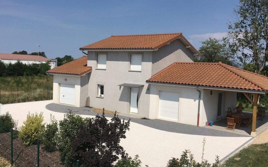 Cration Alle de garage en Alvostar - Sane-et-Loire conue le 09/11/2018