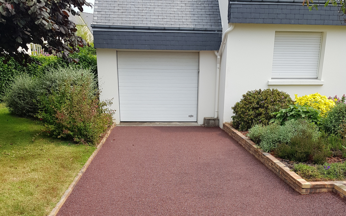 Cration Alle de garage en Stardraine - Entreprise Pridy - Ctes d'Armor ralise le 27/11/2018