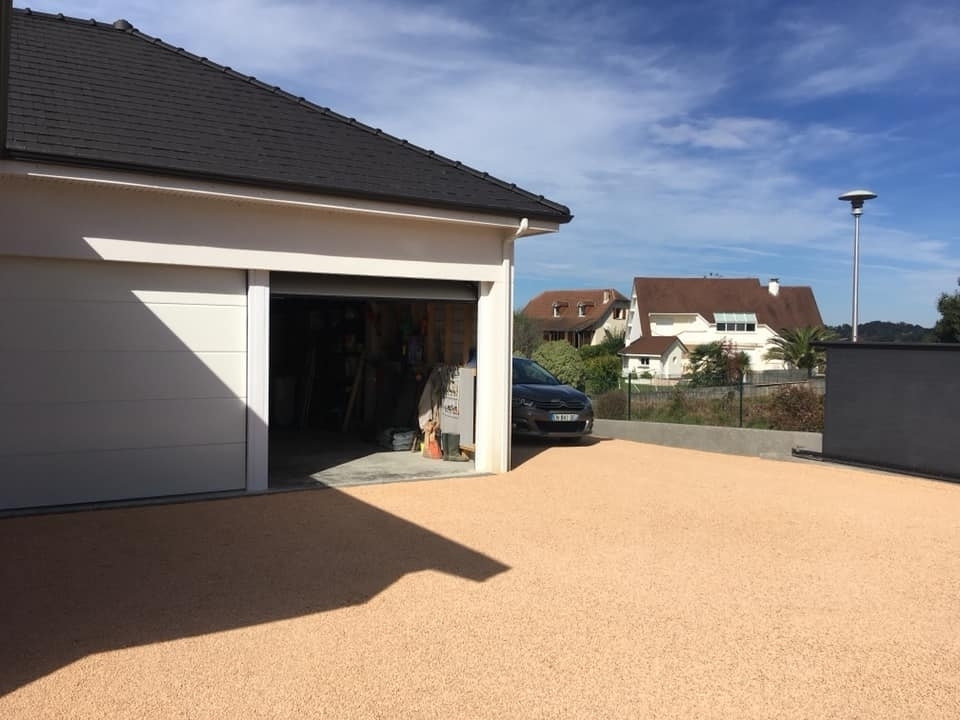 Cration Alle de garage en Gravistar - Pyrnes-Atlantiques conue le 15/01/2019