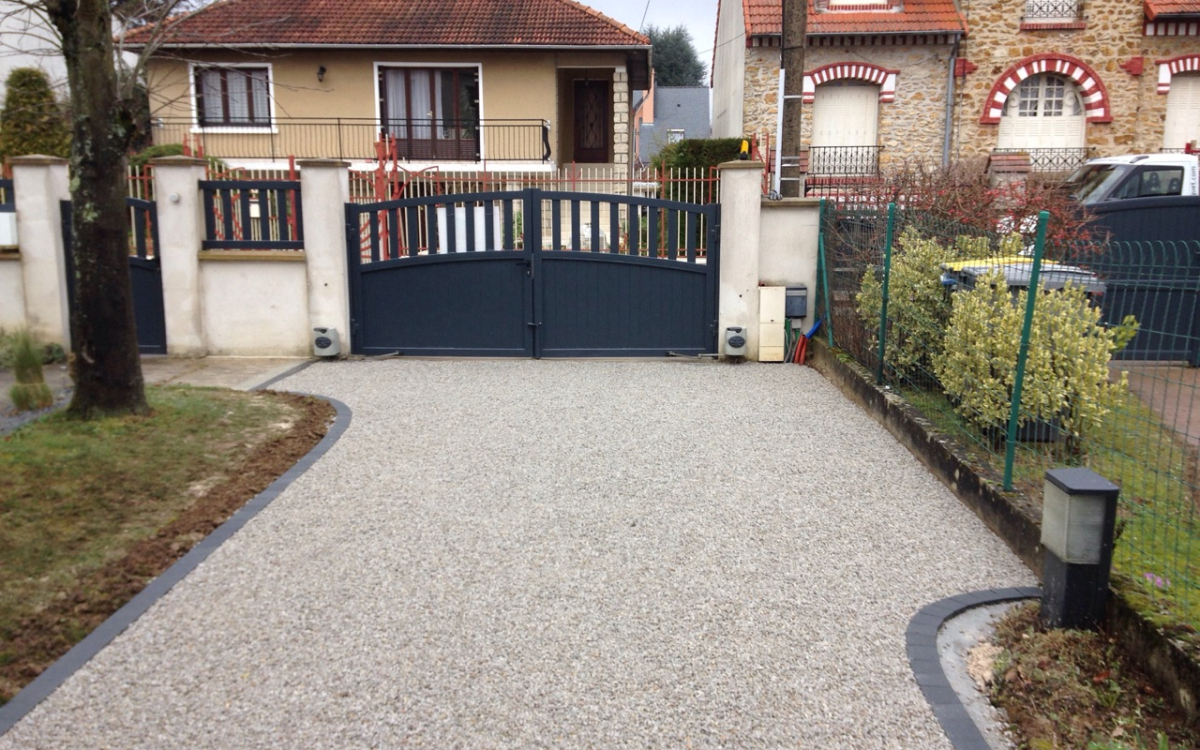 Ralisation Alle de garage en Alvostar  Montgeron conue le 30/01/2019