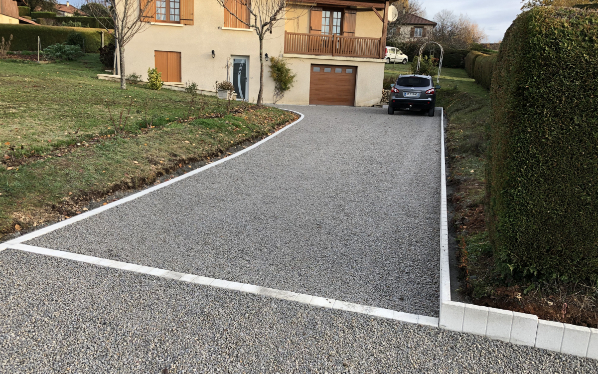 Cration Alle de garage en Alvostar - Entreprise Moulharat  Chancelade conue le 31/01/2019