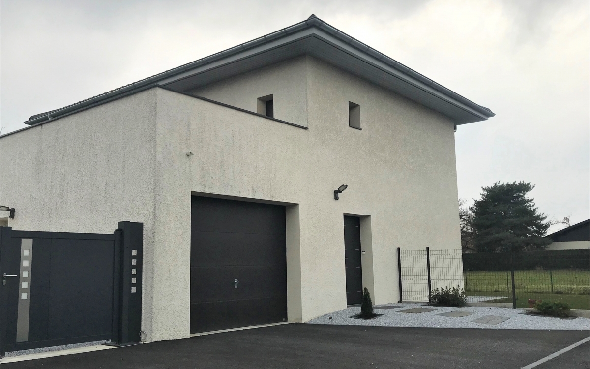Conception Alle de garage en Alvostar et enrob noir  chaud  Publier ralise le 12/02/2019