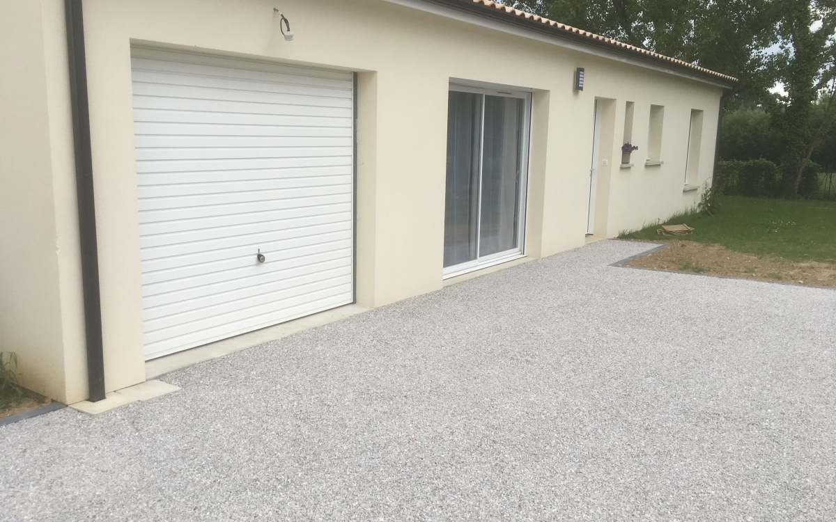 Cration Alle de garage en Alvostar - Entreprise Chauveau - Gironde conue le 15/02/2019