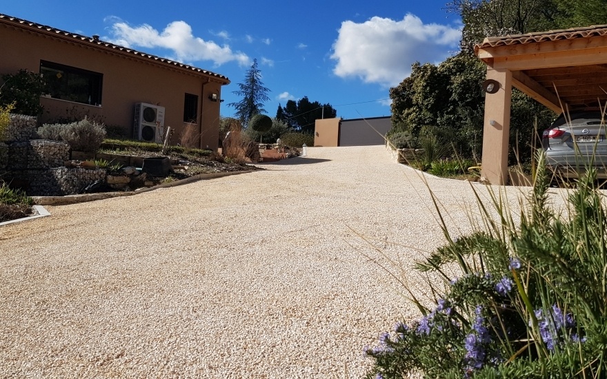 Cration Alle de garage en Alvostar   Eguilles conue le 22/05/2019