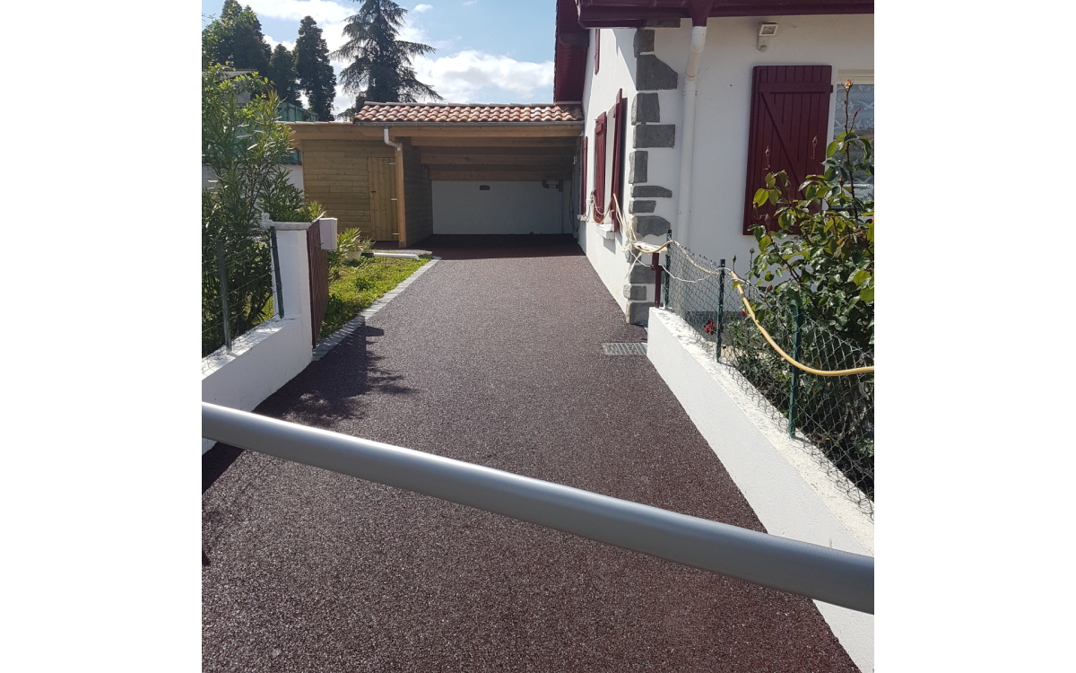 Ralisation Alle de garage en Stardraine   Saint Palais cre le 25/07/2019