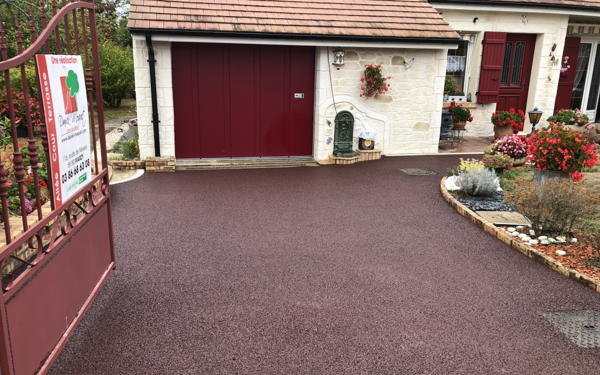 Cration Alle de garage en Stardraine  - Nivre conue le 14/10/2019