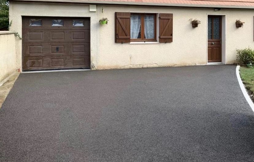 Cration Alle de garage en Stardraine   Neuilly-sous-Clermont ralise le 12/06/2020