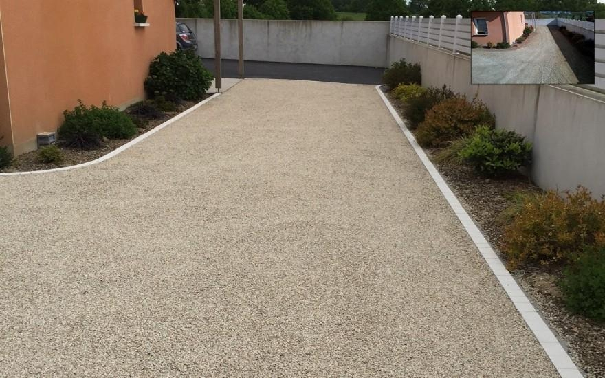 Ralisation Alle de garage en Gravistar  Parign-sur-Braye conue le 30/04/2025