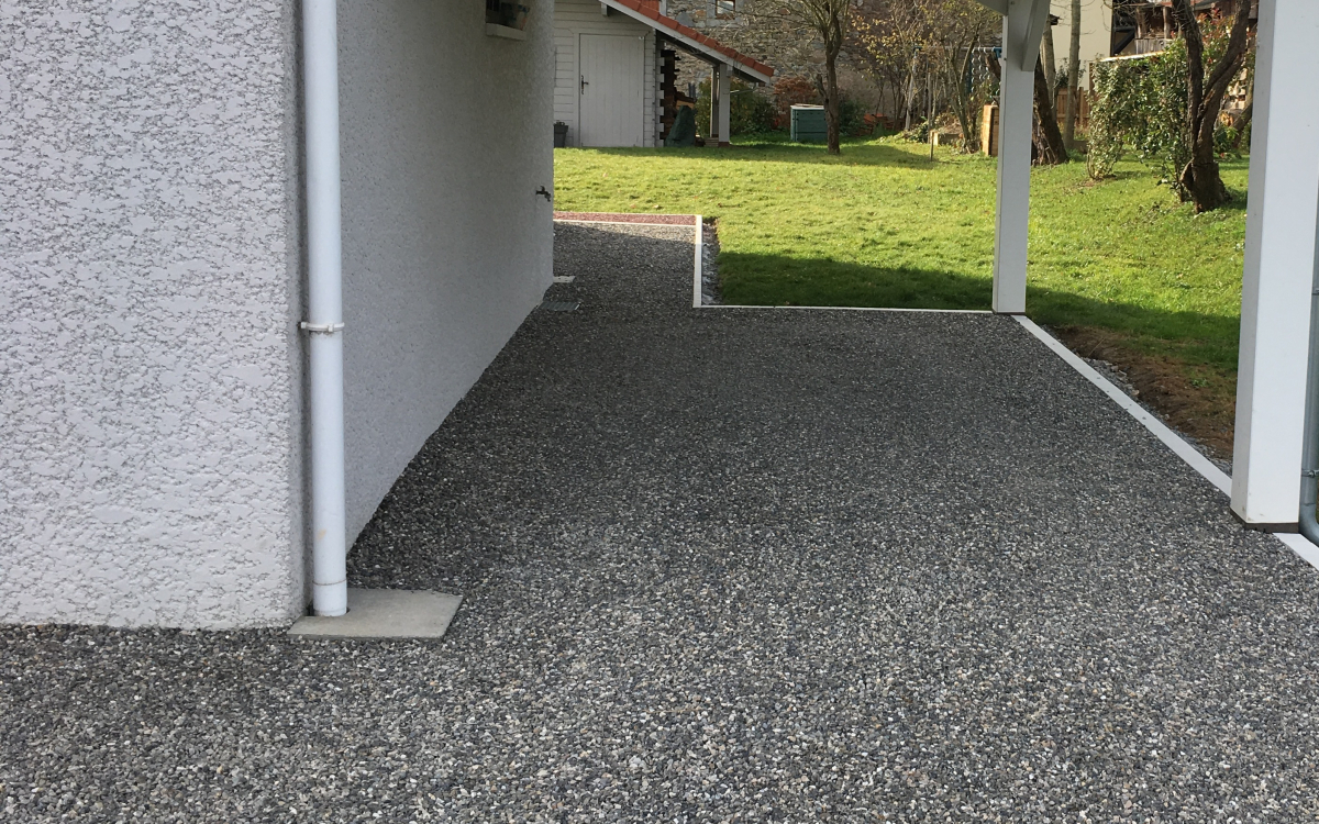 Conception Alle de garage en Alvostar  Massongy cre le 20/02/2018