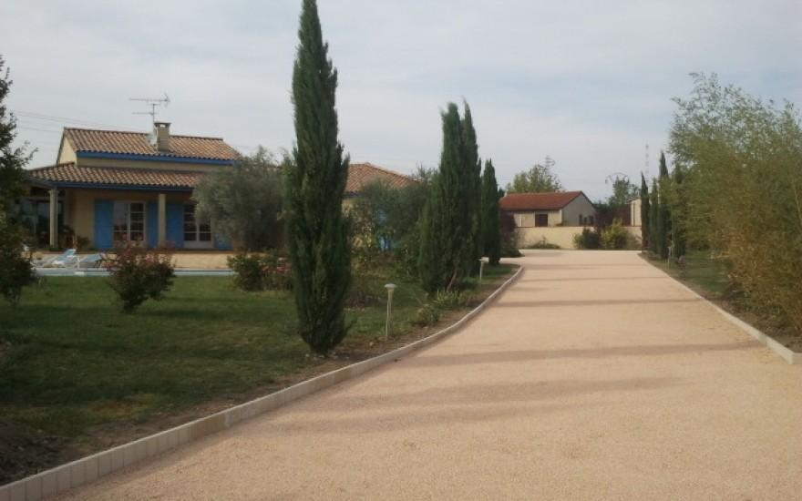 Conception Alle de garage en Gravistar  Fonsorbes cre le 15/01/2018