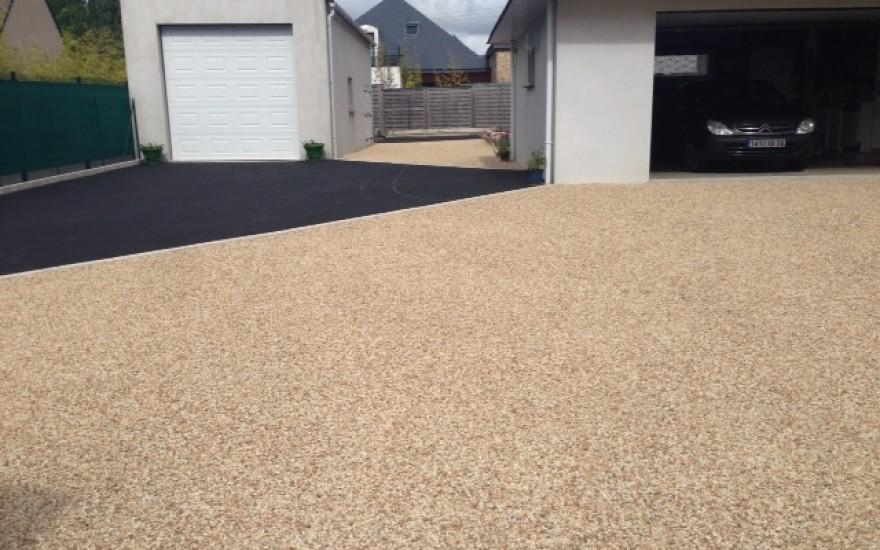 Ralisation Alle de garage en Alvostar  Auray cre le 01/05/2025
