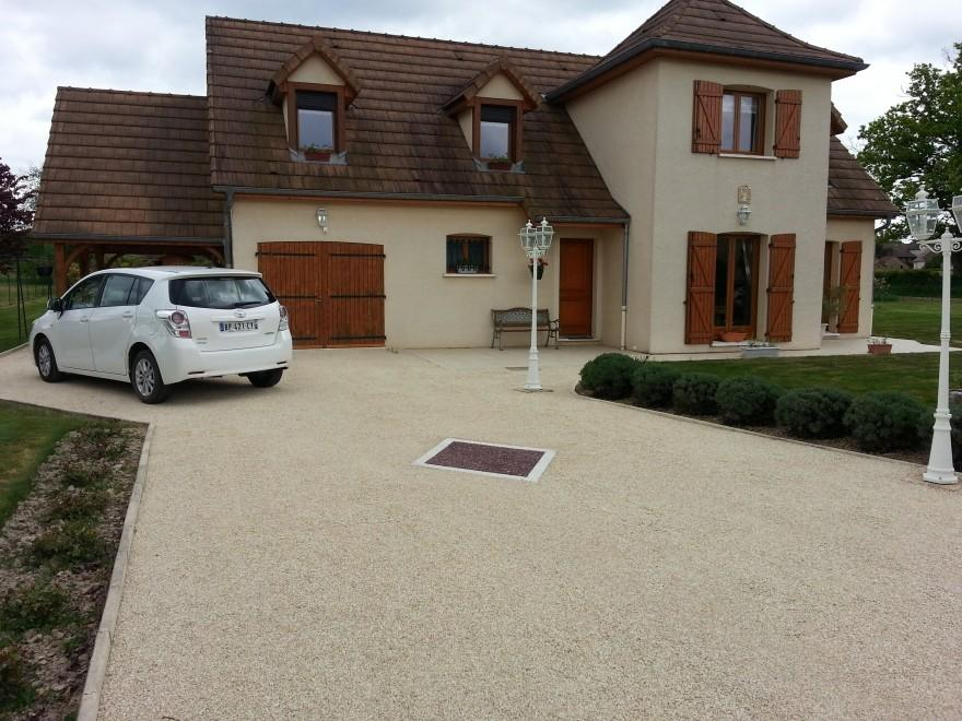 Cration Alle de garage en Alvostar  Saint-Germain-ls-Buxy ralise le 01/05/2025