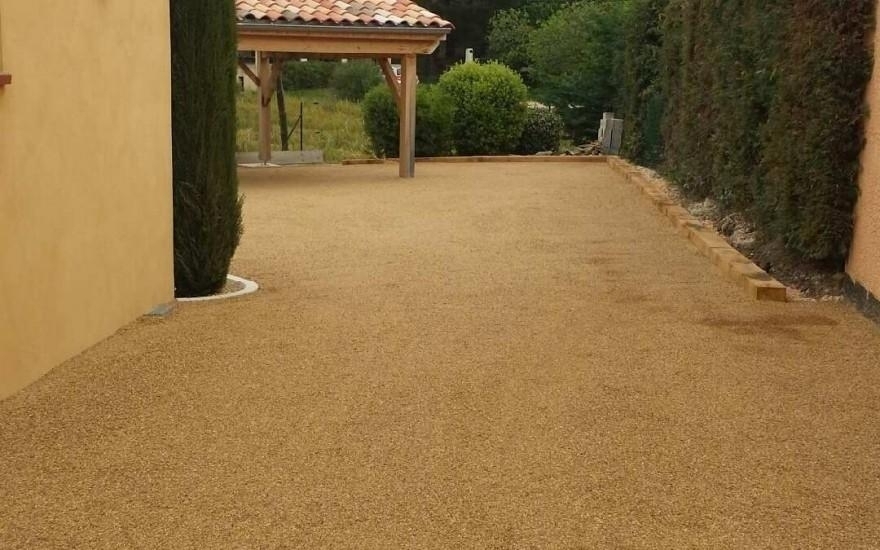 Ralisation Grande alle de garage en Gravistar  Le Castellet cre le 01/05/2025