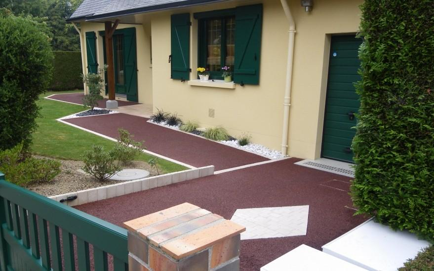 Cration Alle de garage en Stardraine  Thorign Fouillard conue le 01/05/2025