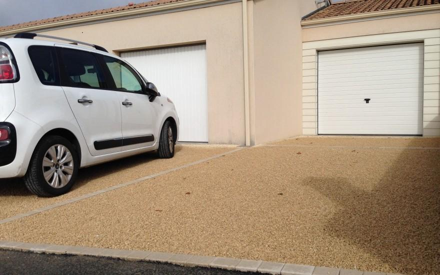 Cration Alle de garage en Alvostar  Cholet