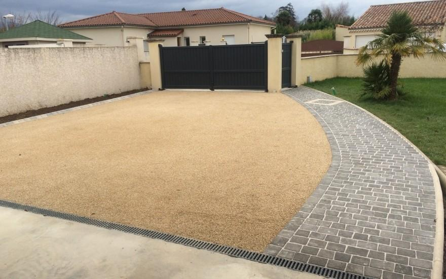 Cration Alle de garage en Gravistar  Montlier conue le 30/04/2025