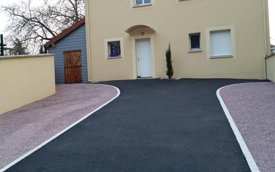 Conception Alle de garage en enrob et Alvostar  La Norville cre le 30/04/2025