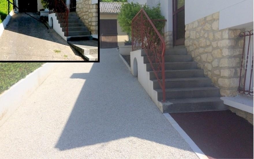 Cration Alle de garage en Gravistar et Stardraine  La chapelle Gounaguet conue le 01/05/2025