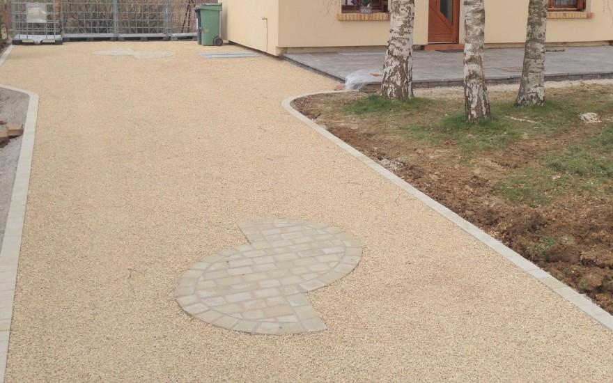 Conception Alle de garage en Alvostar et pavage  Sermaises cre le 01/05/2025