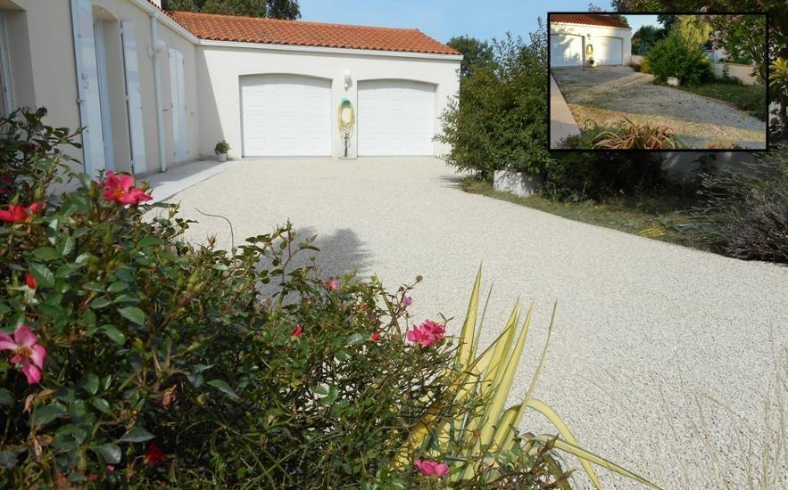 Cration Alle de garage en Alvostar  Saujon ralise le 01/05/2025