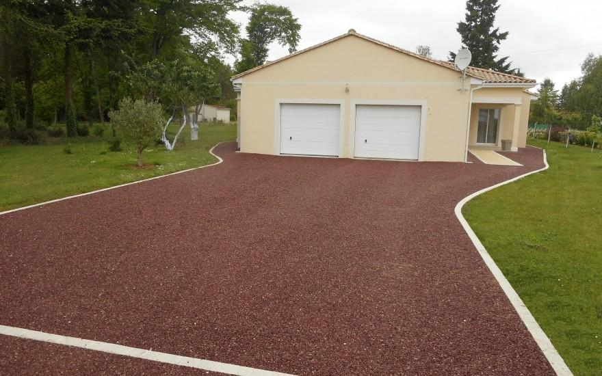 Ralisation Alle de garage en Gravistar  Gmozac cre le 01/05/2025