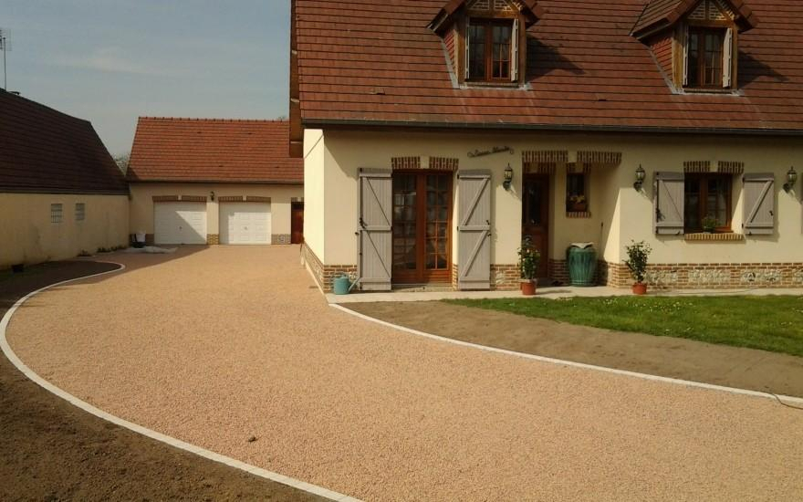 Ralisation Alle de garage en Alvostar  Saint-Germer-de-Fly cre le 30/04/2025