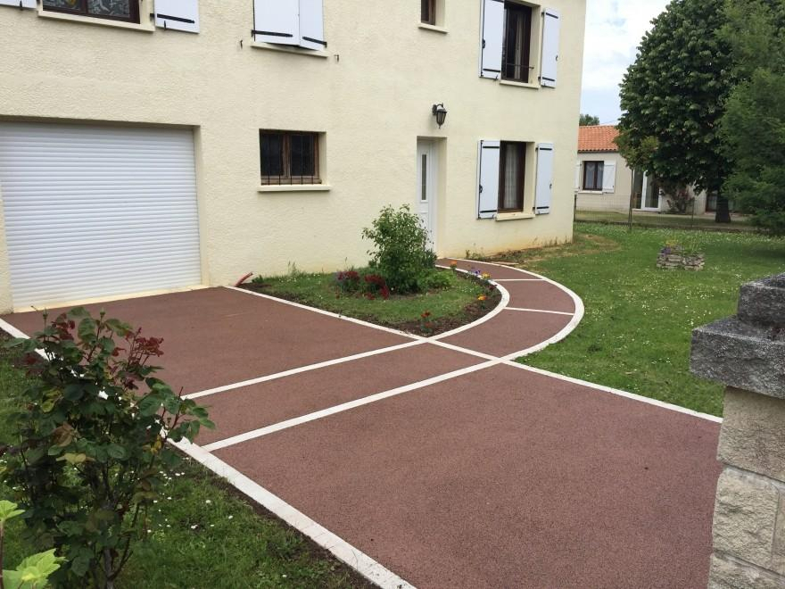 Conception Alle de garage en bton poreux  Rochefort cre le 30/04/2025