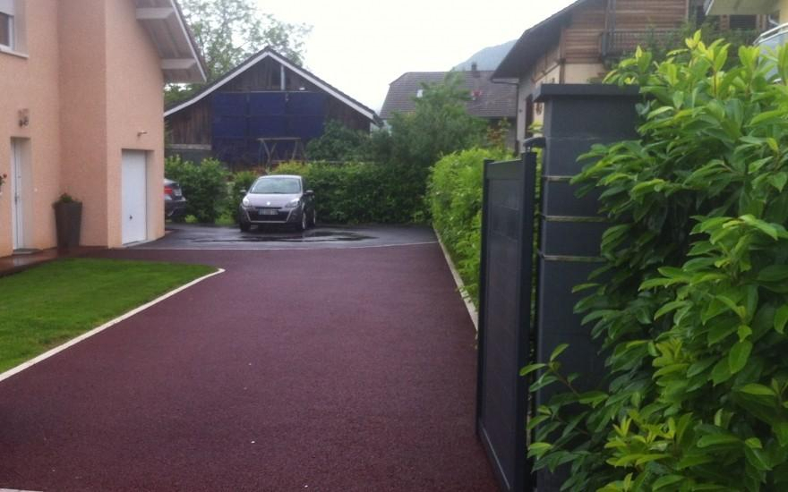 Cration Alle de garage en Stardraine  Saint Pierre en Faucigny ralise le 16/06/2025