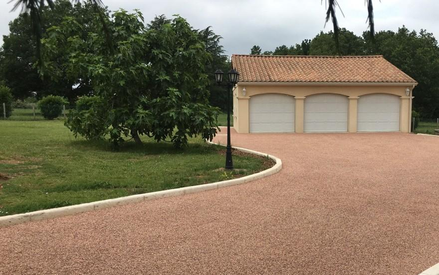 Conception Alle de garage en Gravistar  Bergerac ralise le 01/05/2025