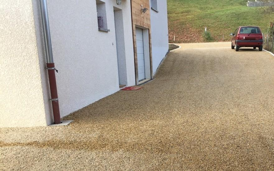 Cration Alle de garage en Alvostar  Chapeiry conue le 01/05/2025
