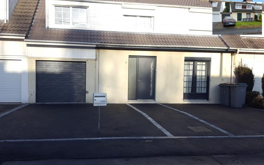 Cration Alle de garage en enrob noir  chaud  Roubaix conue le 09/05/2025