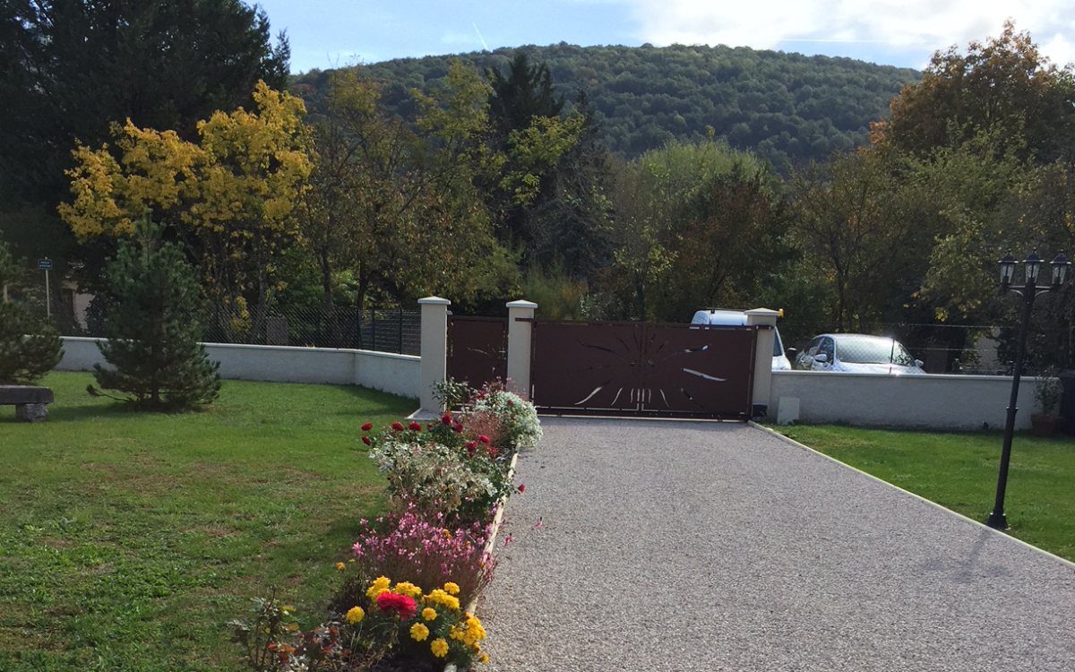 Ralisation Alle de garage en Alvostar  Bourg en Bresse