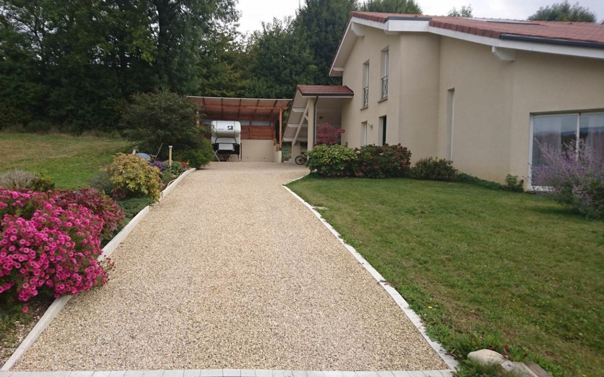 Ralisation Alle de garage en Gravistar  Jarrie cre le 30/04/2025
